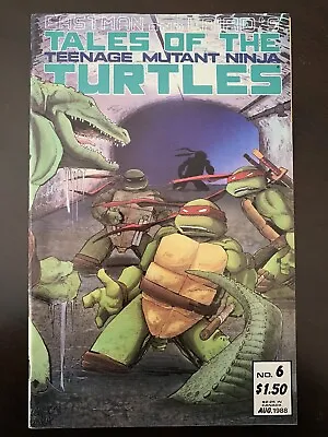 Buy Tales Of The Teenage Mutant Ninja Turtles TMNT Comic Issue #6 1st Leatherhead • 31.62£
