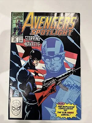 Buy Avengers Spotlight 34. Staring Hawkeye. Marvel Comics Single Lot. • 1.50£
