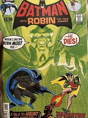 Buy Batman With Robin 232 Facsimile REPRINT 1st Ra's Al Ghul 2019 Neal Adams NM • 8.73£