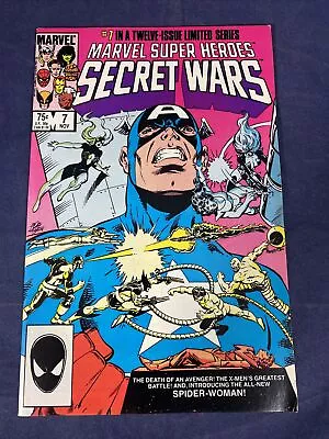 Buy Marvel Super Heroes Secret Wars 7 1st Julia Carpenter Spider-woman • 23.68£