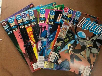 Buy DC Detective Comics 648,50,51,52,53,54,61,62,64,66,BATMAN 1 Lot Of 10( VF To NM) • 10.25£