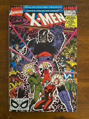 Buy UNCANNY X-MEN ANNUAL #14 (Marvel, 1963) F Art Adams, First Gambit (cameo) • 32.17£