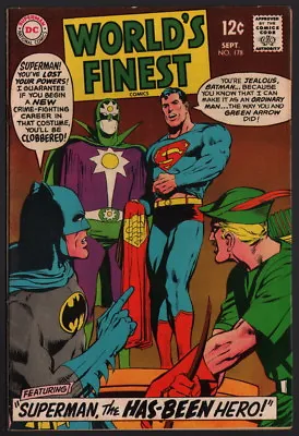 Buy 1968 World's Finest Comics #178 Superman Batman Green Arrow Neal Adams Cover Art • 20.10£