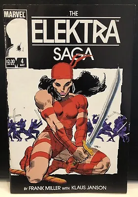 Buy Elektra Saga #4 Comic , Marvel Comics • 4.70£