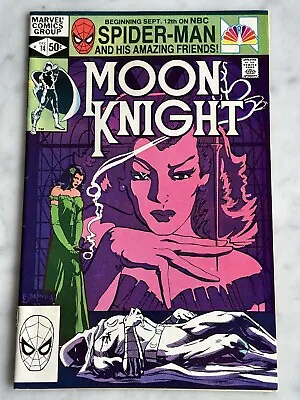 Buy Moon Knight #14 VF/NM 9.0 - Buy 3 For Free Shipping! (Marvel, 1981) AF • 10.04£