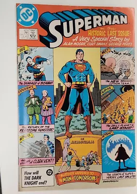 Buy DC Comics SUPERMAN #423 Last Issue Nice Looking Copy, See Pictures • 11.91£