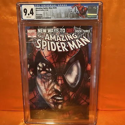 Buy Amazing Spider-Man #570 (2008) Variant Cover CGC 9.4 White Pages • 39.41£