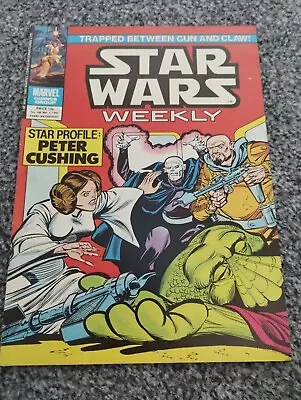 Buy Uk 1980 Star Wars Weekly Comic Book Issue 106        Sw7 • 3£