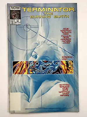 Buy Terminator The Burning Earth #1 NOW Comics 1990 FN-FN+ • 9.42£