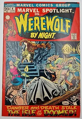 Buy Marvel Spotlight #4 - 1st App Darkhold - 3rd Werewolf - Marvel Comics - 1972  • 22£