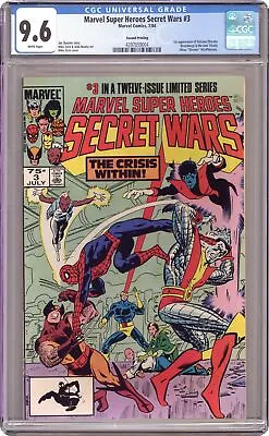 Buy Marvel Super Heroes Secret Wars Reprint #3 CGC 9.6 1984 4397859004 • 231.86£