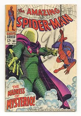 Buy Amazing Spider-Man #66 GD- 1.8 1968 • 40.44£