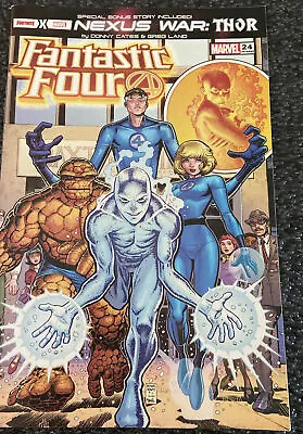 Buy Fantastic Four #24 Nexus War Thor And Fortnite Variant Marvel 2020 NM • 2.37£