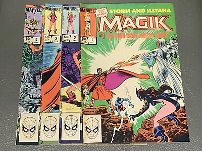 Buy Marvel: Storm And Illyana: Magik Limited Edition Series #1-4 1983 First Issue • 35£