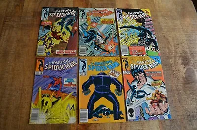 Buy Amazing Spider-Man #265 267-269 271 273 Marvel Comic Book Lot Of 6 FN 6.5 • 71.15£