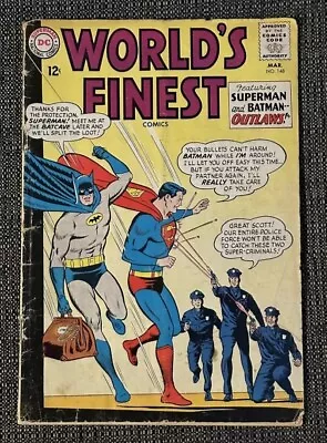 Buy Worlds Finest Comics #148  VG  Batman & Superman   Luthor/ClayFace Team Up • 13.50£