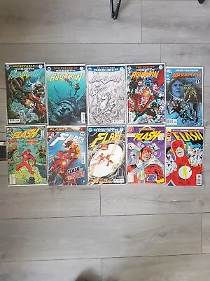 Buy Job Lot Bundle DC 10X #Flash #Aquaman Comic Books • 12.99£