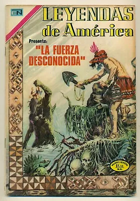 Buy LEYENDAS De AMERICA #225 La Fuerza Desconocida, Novaro Comic 1973 • 7.96£