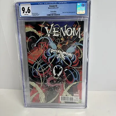 Buy Venom #2 (2017) Cgc 9.6 1:25 Tradd Moore Variant Cover ~ Rare Htf ~ Donny Cates • 240.09£