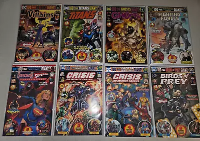 Buy DC 100-Page Giant (Lot Of 8) Villains, Titans, Ghosts, Crisis Infinite Earths • 31.62£