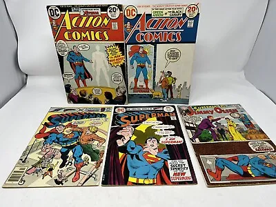 Buy Lot Of 2 Action Comics #457 & #428, 3 DC Superman 304, 288, Superman Pals 112 • 23.71£