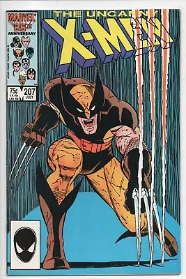 Buy UNCANNY X-MEN  #207b   (  VF  8.0  )  207TH  ISSUE  WOLVERINE SOLO COVER • 11.32£