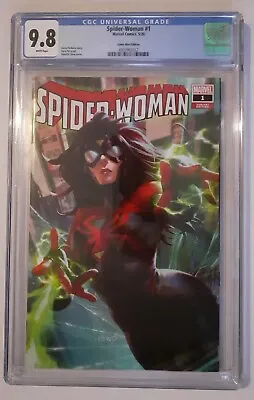 Buy Cgc 9.8. Spider Woman #1. White Pages 2020. Chew Variant Cover Edition. • 74.95£