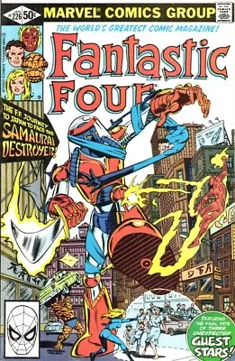 Buy FANTASTIC FOUR #226 F, Direct Marvel Comics 1981 Stock Image • 3.18£