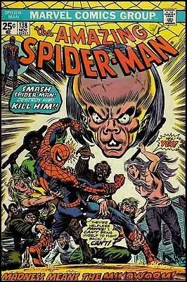 Buy Amazing Spider-Man (1963 Series) #138 VG+ Condition (Marvel Comics, Nov 1974) • 7.90£