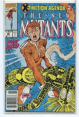 Buy New Mutants #95 Near Mint Newsstand X-Tinction Agenda Marvel Comics CBX1Y • 7.11£