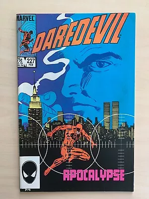 Buy Daredevil # 227 Frank Miller Feb 1986 Born Again - Apocalypse • 29.99£