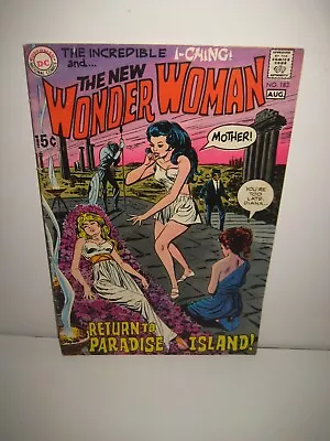 Buy Wonder Woman #182 (1969) LAST 12-cent ISSUE, MOD Costume, I Ching • 11.22£