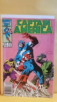 Buy Marvel Comics  Captain America  Issue #324 Dec.1986 (Newsstand) (VF+) • 12.64£