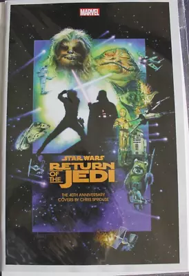 Buy Star Wars: Return Of The Jedi: 40th Anniversary #1 Sprouse Movie Poster Variant • 4.95£
