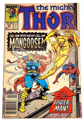 Buy Thor #391 (1988) / Fn / Eric Masterson 1st App  Spider-man Mongoose Newsstand • 11.76£