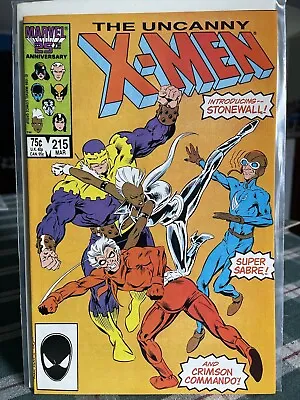 Buy Uncanny X-men # 215 Nm Marvel Comics 1987 • 7.91£