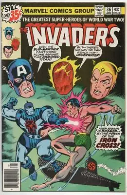 Buy INVADERS #36, FN/VF, Captain America, Sub-Mariner, Torch, 1975, More In Store • 7.90£