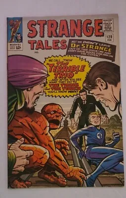 Buy Strange Tales 129 Marvel Comic Book THING! HUMAN TORCH! DOCTOR STRANGE! FN • 32.17£