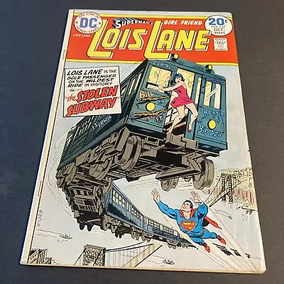 Buy 1974 Superman's Girlfriend Lois Lane DC Comic Book #137 - STOLEN SUBWAY • 7.19£