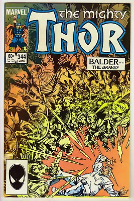 Buy Thor #344 1st Dark Elf Malekith (1984) Vf • 4.80£