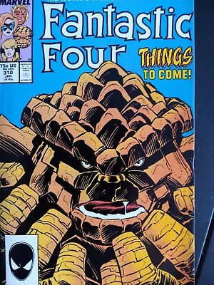 Buy Fantastic Four (1961 Series) #310 Original Marvel Comic 1988 Thing Mutates KEY • 5.99£