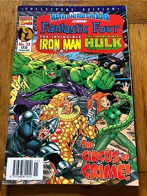 Buy Marvel Heroes Reborn Vol.1 # 33 - 15th March 2000  - UK Printing • 1.99£