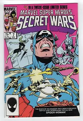 Buy 1984 Marvel Super Heroes Secret Wars #7 1st Spider-woman Direct Rare • 55.76£