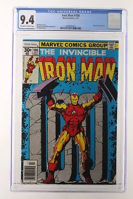 Buy Iron Man #100 - Marvel Comics 1977 CGC 9.4 Mandarin Appearance. • 62.31£
