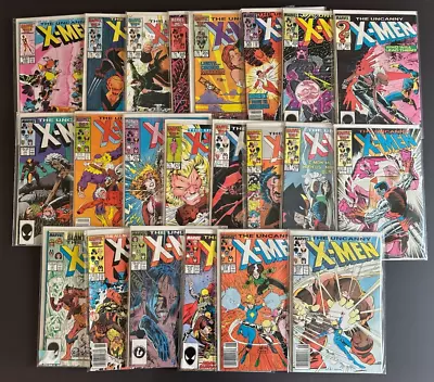 Buy Uncanny X-Men Run 201-220 Annual 10 11 Lot Of 22 Marvel Wolverine First Cable • 71.26£