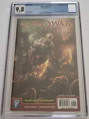 Buy God Of War 1A CGC 9.8 WP 2010 DC/Wildstorm  Marv Wolfman Story  • 278.05£