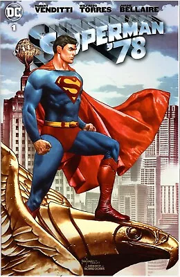 Buy Superman 78 #1 Mico Suayan BTC Exclusive Jim Lee Homage Trade Variant NM 2023 • 31.22£