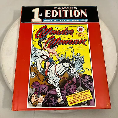 Buy Famous 1st Editions Wonder Woman Limited Collectors Blue Ribbon Series HCDJ VTG • 23.90£
