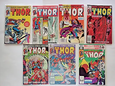 Buy 1982 The Mighty Thor 323-328 & 1981 Annual 9 • 25.30£