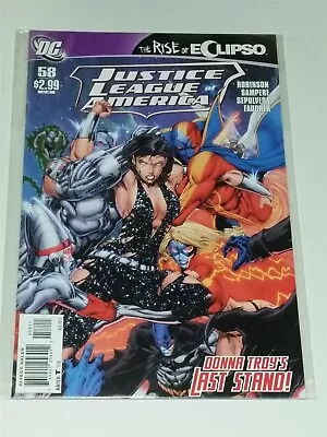 Buy Justice League Of America #58 Nm+ (9.6 Or Better) August 2011 Dc Comics • 5.99£